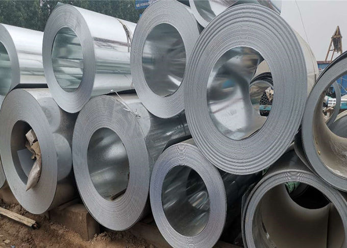 Le zinc de bobine de Gi laminé à froid par usine de la Chine a enduit la bobine en acier galvanisée plongée chaude en acier