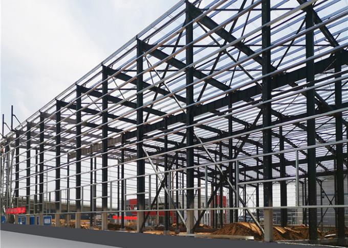 Bâtiment léger de construction préfabriqué de structure métallique de cadre en métal de Chambre de structure métallique de bureau