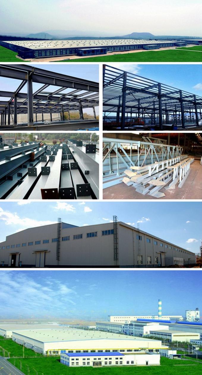Prix en acier préfabriqué bon marché de bâtiment de structure métallique de Peb d'entrepôt de hangar d'avions de Chambre