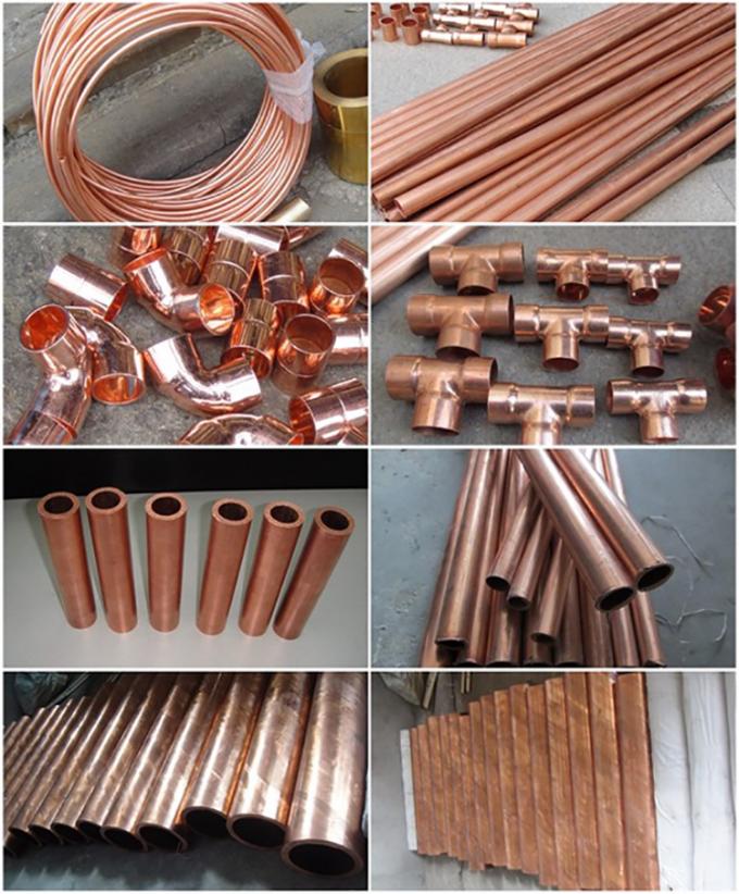 produits connexes - tube de tuyau d'en cuivre de climatiseur de fente de bobine de crêpe de pièce de réfrigération, tuyau en vrac d'en cuivre à C.A.