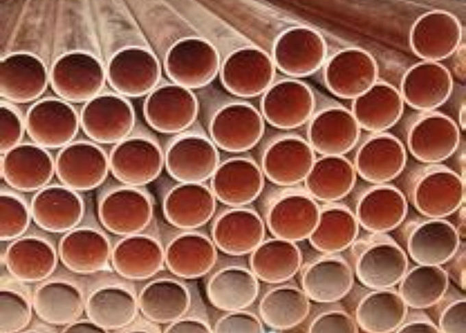 Tube de tuyau d'en cuivre de diamètre du tuyau 25.4mm d'en cuivre de grand diamètre C11000 pour la crêpe de l'eau