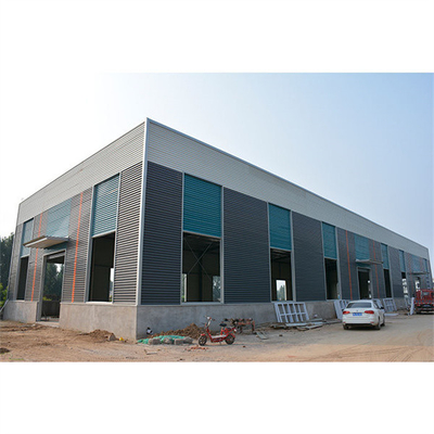 Le bâtiment de structure métallique de construction a préfabriqué l'entrepôt préfabriqué