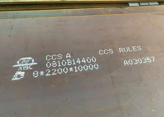 Plaque d'acier de haute résistance durable d'ASTM A131, catégorie A de la plaque d'acier DH36