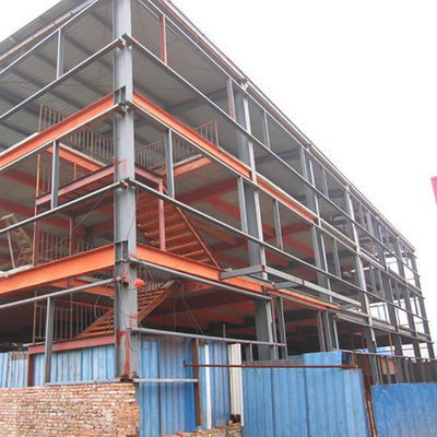 Construction légère d'entrepôt de cadre en acier de Purlin de GV