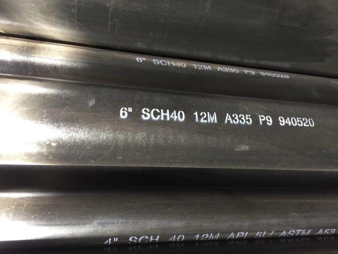 Tube sans couture étiré à froid sans couture sans couture du tuyau d'acier St37 de la catégorie B du tuyau d'acier ASTM A106